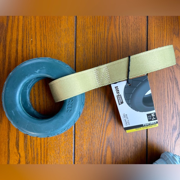 Bark Dog Bark Box Super Chewer Ruff Tuff Tire Swing Poshmark